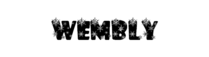 winterflakes  Free Fonts Download