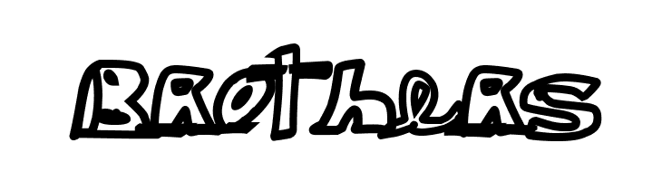 paintblack white  Free Fonts Download