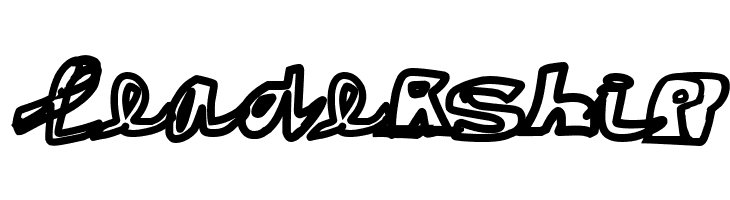 paintblack white  Free Fonts Download