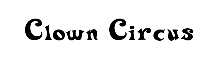 Clown%2BCircus DeltaHeyMaxNine-Regular Font