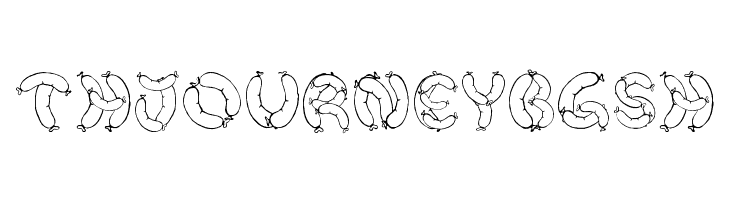 Der Wurst Font  Free Fonts Download