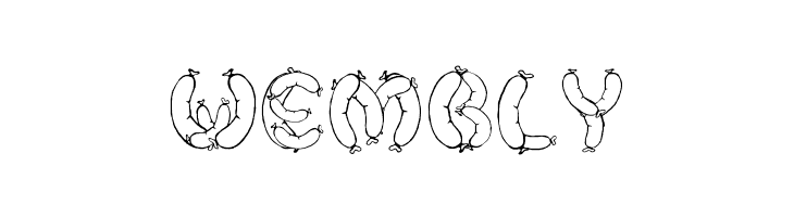 Der Wurst Font  Free Fonts Download