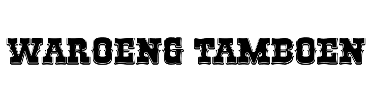 WAROENG%2BTAMBOEN ViaGrande Bold Font