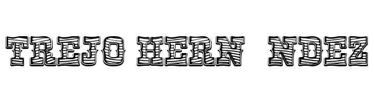 ViaGrande Stripe Bold  Free Fonts Download