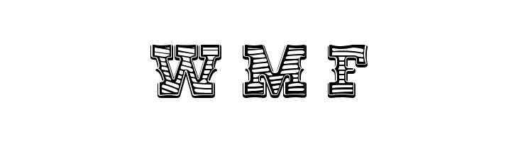 ViaGrande Stripe Bold  Free Fonts Download