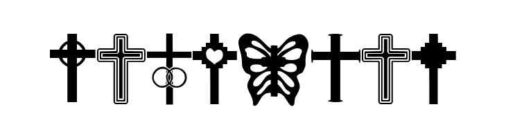 Christian Crosses  Free Fonts Download