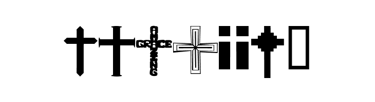 Christian Crosses  Free Fonts Download
