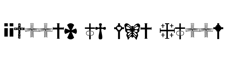 Christian Crosses  Free Fonts Download