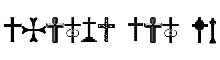 Christian Crosses  Free Fonts Download