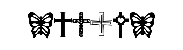 Christian Crosses  Free Fonts Download