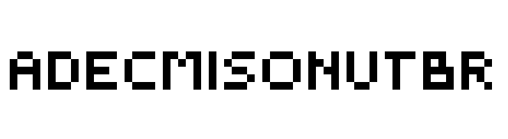 BackwardsPixelized Regular  Free Fonts Download