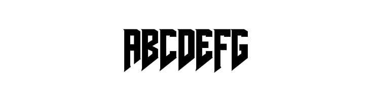 AmazDooMLeft2  Free Fonts Download
