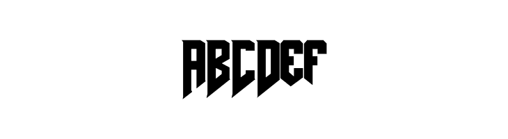 AmazDooMLeft2  Free Fonts Download