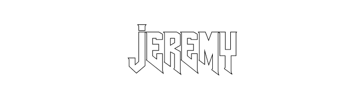 AmazDooMRightOutline  Free Fonts Download