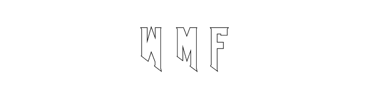 AmazDooMRightOutline  Free Fonts Download