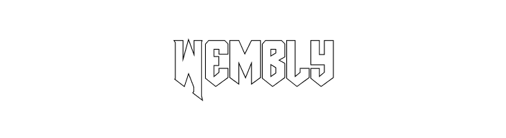 AmazDooMRightOutline  Free Fonts Download