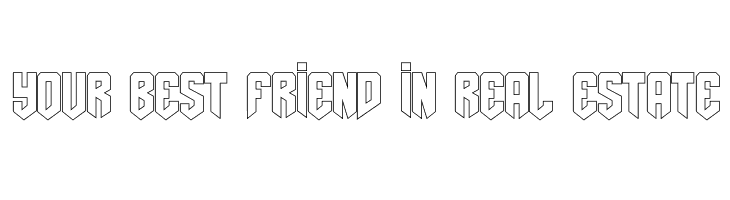 AmazDooMRightOutline  Free Fonts Download