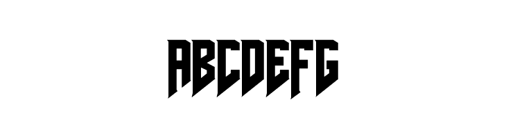 AmazDooMLeft  Free Fonts Download