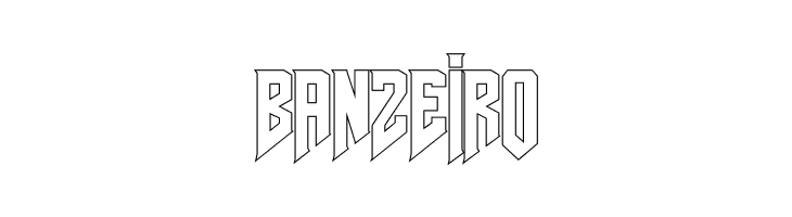 AmazDooMLeftOutline  Free Fonts Download