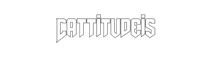 AmazDooMLeftOutline  Free Fonts Download