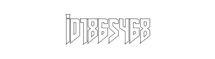 AmazDooMLeftOutline  Free Fonts Download