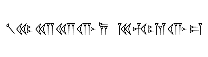 EasyCuneiform  Free Fonts Download