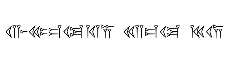 EasyCuneiform  Free Fonts Download