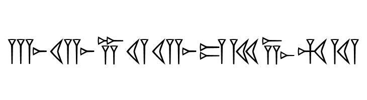 EasyCuneiform  Free Fonts Download