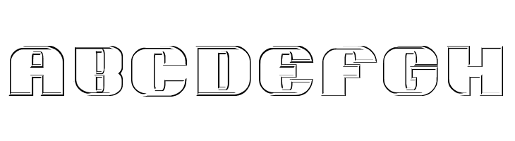 Grotesca 3-D  Free Fonts Download