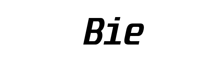 Unispace-BoldItalic  Free Fonts Download