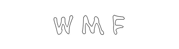 NipCen's Handwriting Outline  Free Fonts Download