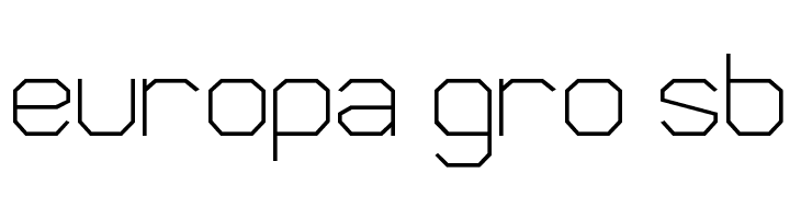 VLOBJ  Free Fonts Download