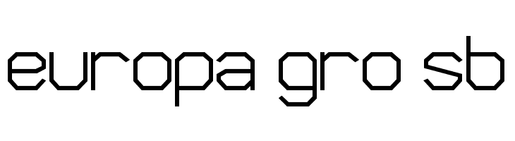 VLOBJ Bold  Free Fonts Download