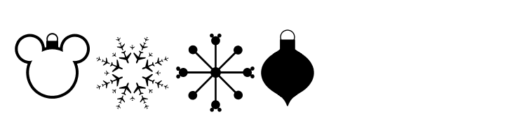 Christmas Mouse  Free Fonts Download