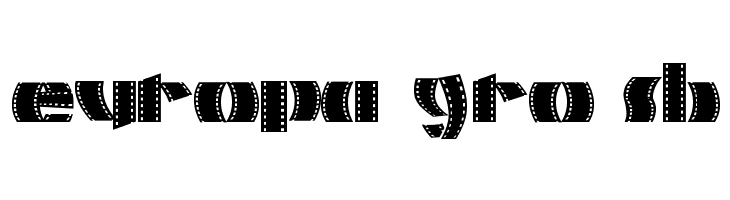 Movie Filmstrip  Free Fonts Download