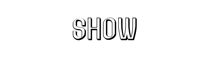 LesserConcernShadow-Regular  Free Fonts Download