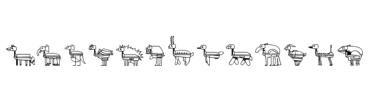 FREAK ANIMALS  Free Fonts Download