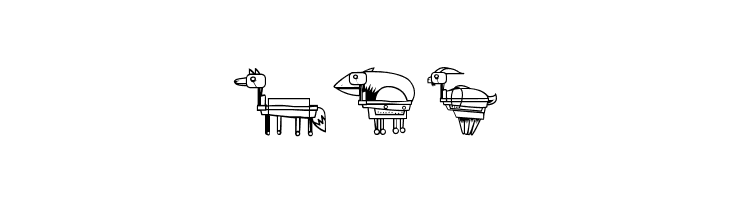FREAK ANIMALS  Free Fonts Download