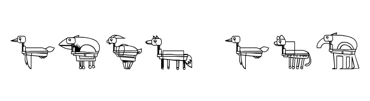 FREAK ANIMALS  Free Fonts Download