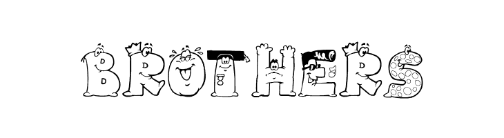 LMS Letterbat Friends  Free Fonts Download