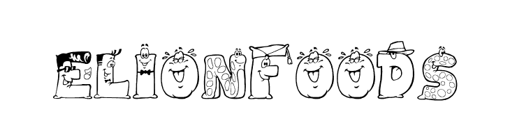 LMS Letterbat Friends  Free Fonts Download