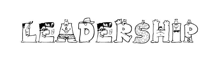 LMS Letterbat Friends  Free Fonts Download