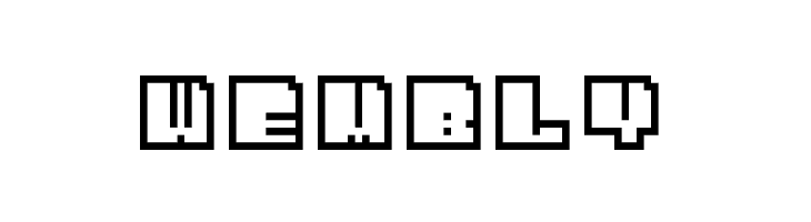 Bit Outline Regular  Free Fonts Download