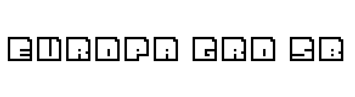 Bit Outline Regular  Free Fonts Download