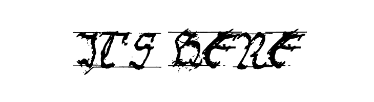 GothicHandDirty Bold  Free Fonts Download