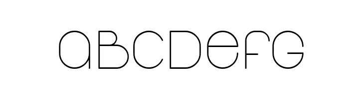 ThinfontGabofont  Free Fonts Download