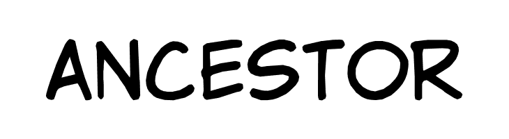 ANCESTOR Clementine Font