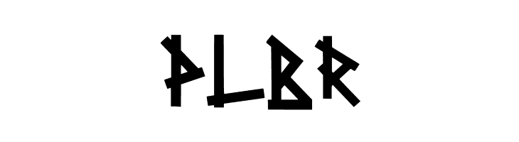 Brabbel Blocks Black  Free Fonts Download