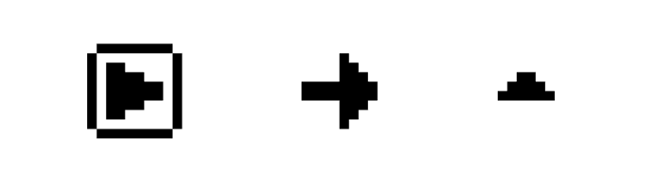 PixArrows  Free Fonts Download