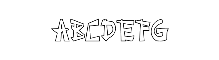 JaponesaOutline  Free Fonts Download